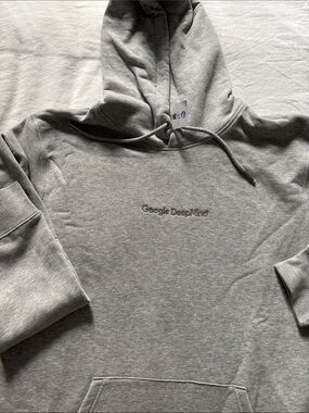 Google DeepMind Grey Men’s Hoodie